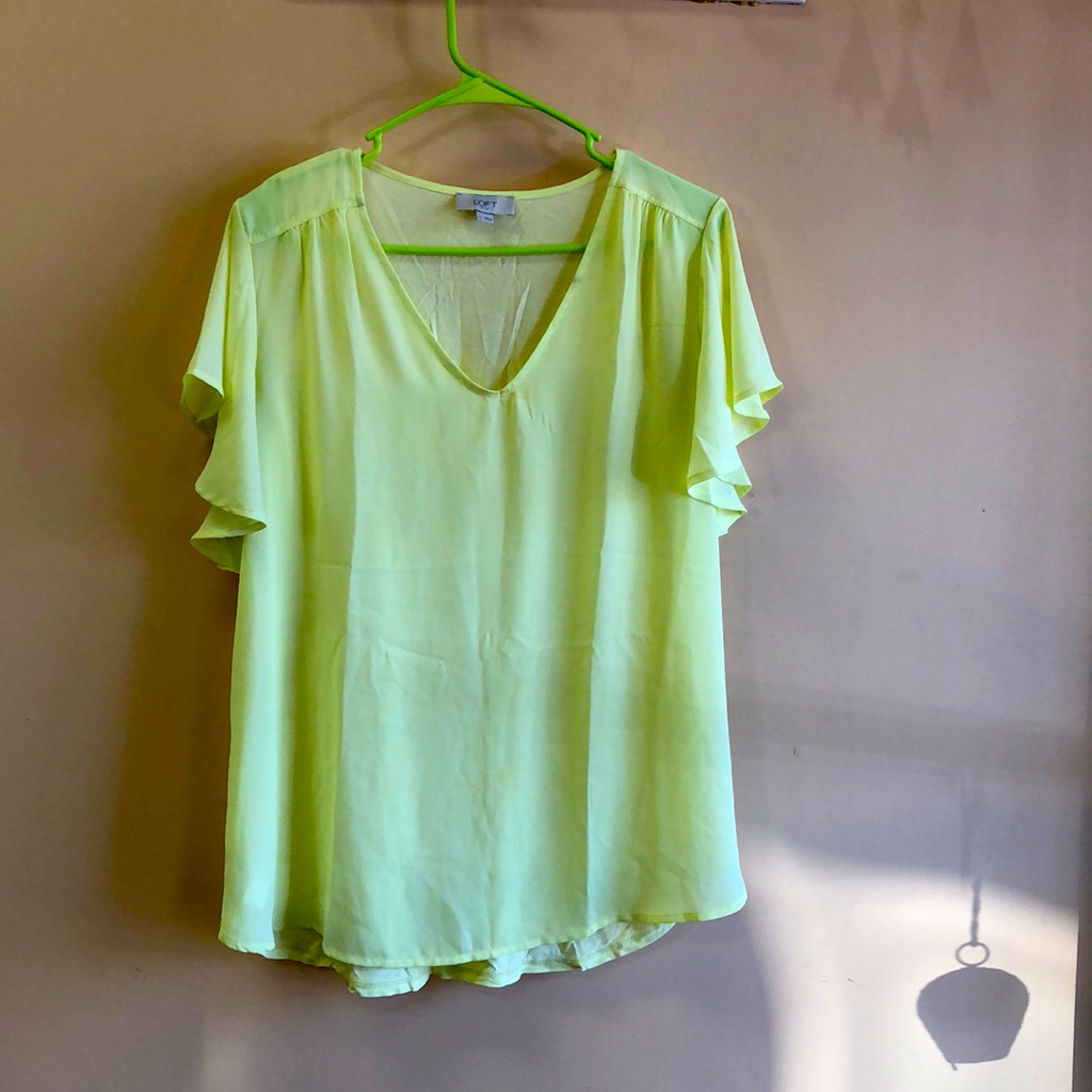 Light Yellow Shirt Size Large